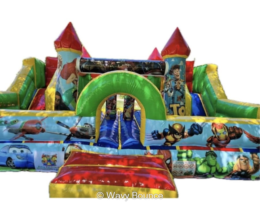 Bounce Houses Wavy Bounce Bouncy House Water Slides Inflatables